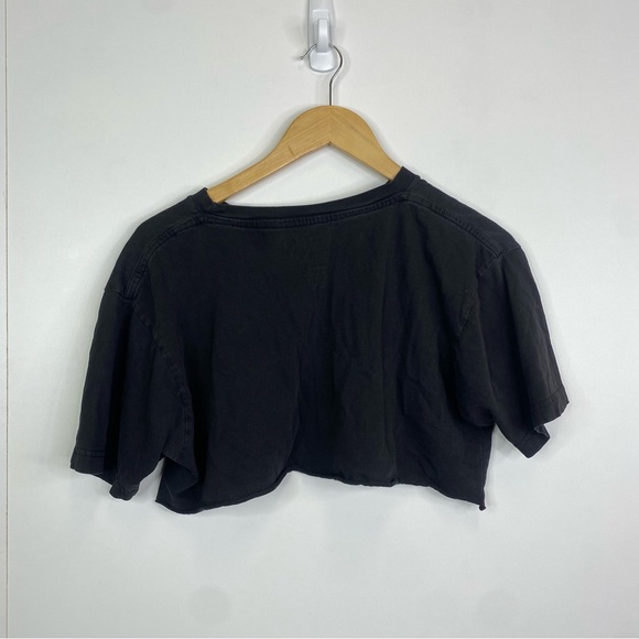 Bongo Cropped Lion Shirt Yoga Cutoff Large - Picture 2 of 4